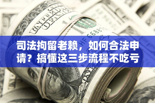 武汉司法拘留老赖，如何合法申请？搞懂这三步流程不吃亏！