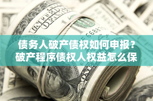 武汉债务人破产债权如何申报？破产程序债权人权益怎么保障？