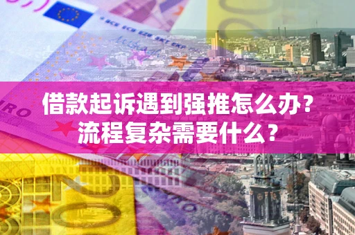 武汉借款起诉遇到强推怎么办？流程复杂需要什么？