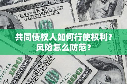 武汉共同债权人如何行使权利？风险怎么防范？