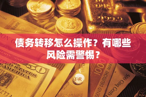 武汉债务转移怎么操作？有哪些风险需警惕？
