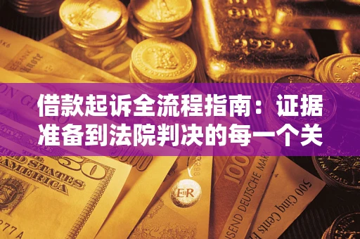 武汉借款起诉全流程指南：证据准备到法院判决的每一个关键步骤