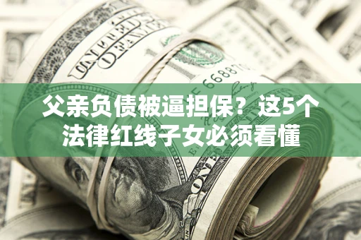 武汉父亲负债被逼担保？这5个法律红线子女必须看懂
